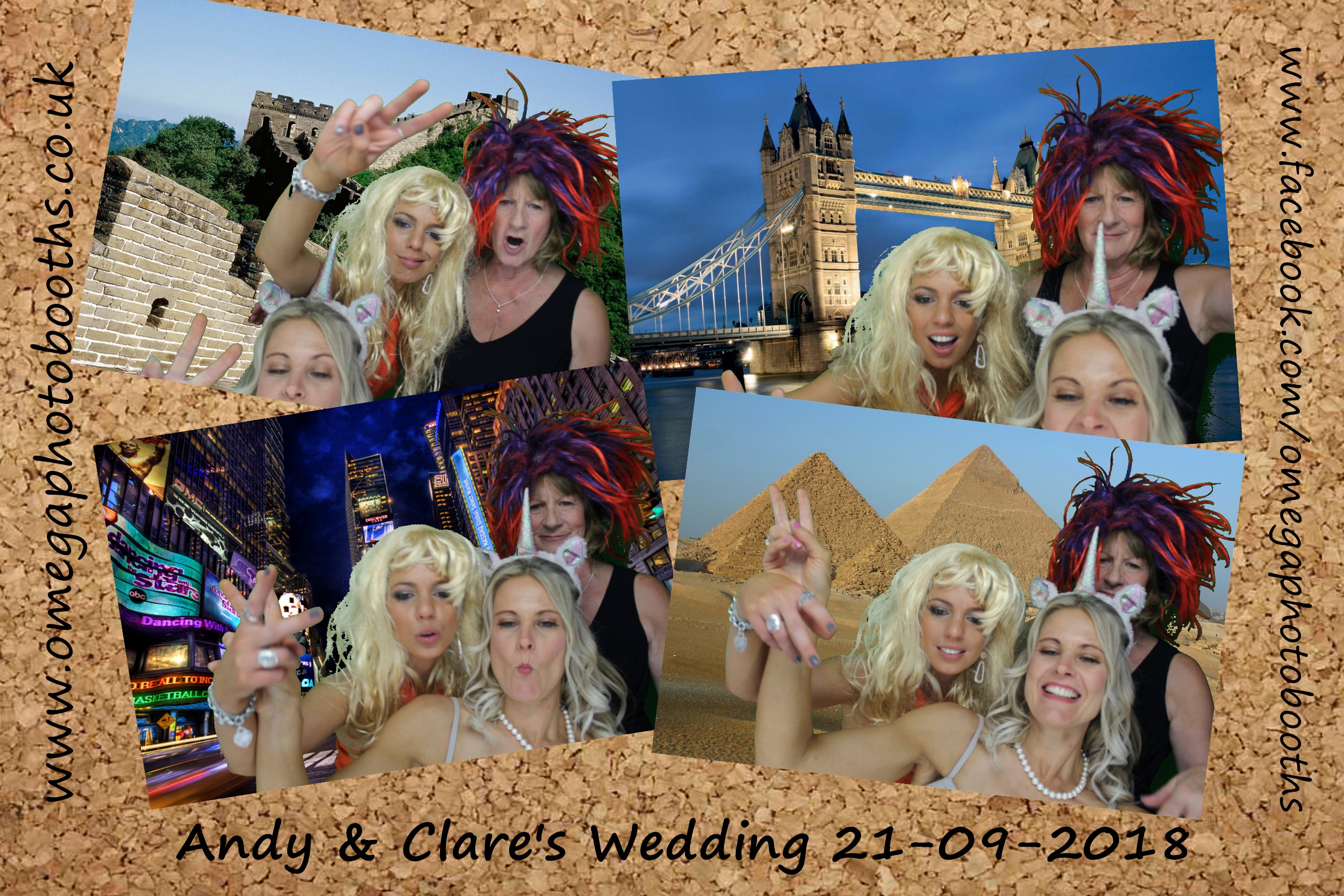 Andy and Clare wedding | View more photos from the event at gallery.omegaphotobooths.co.uk/u/Omega-Photobooths/Andy-and-Clare-wedding